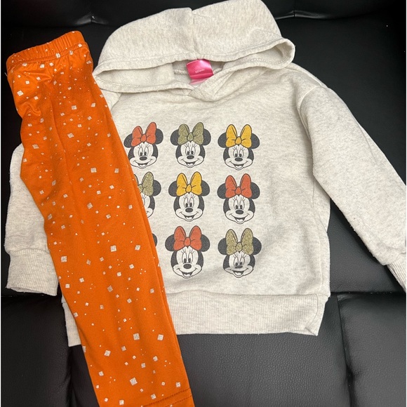Disney Other - Minnie Mouse Hoodie And Pants Set
